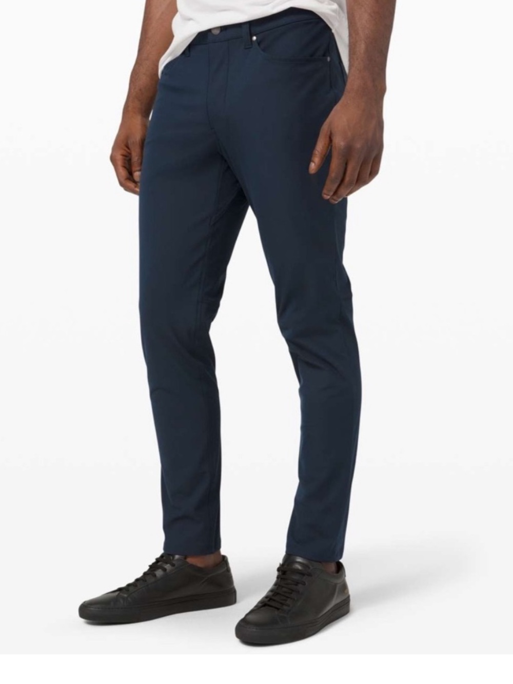 Lululemon ABC Pant Slim Warpstreme True Navy Athleisure Business Casual-32/34